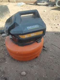 Air compressor ridge 6 gal 150 psI