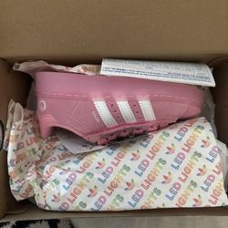 Pink Adidas Campus 00 LED — Girls