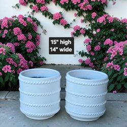Clay pots