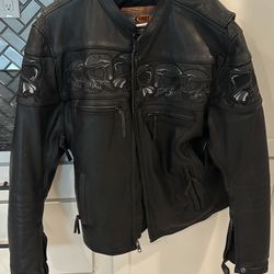 Motorcycle jacket leather