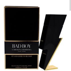 Bad Boy Bad Boy Eau de Toilette by Carolina Herrera New Sealed 3.4fl Oz