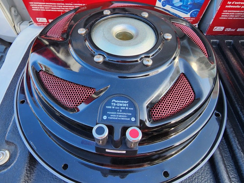 pionner-12-shallow-mount-subs-ts-sw301-for-sale-in-riverbank-ca-offerup