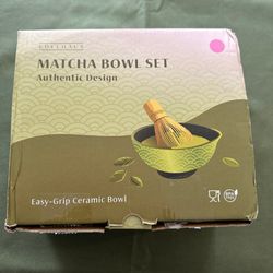 Matcha bowl set New
