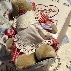 Bear With Box And Stand