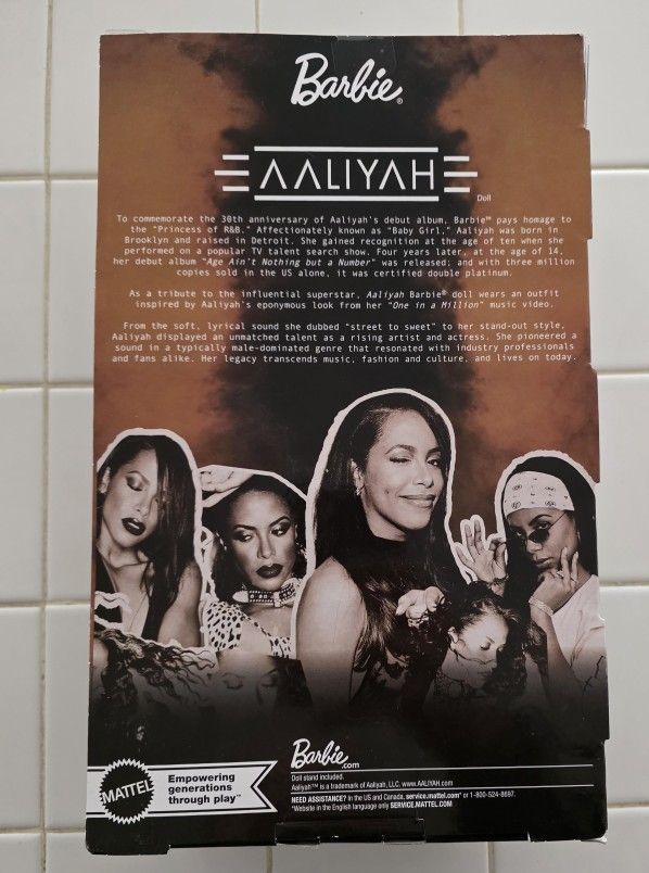 Aaliyah Barbie Signature Doll