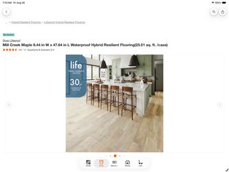 🏠 LIFE PROOF – MILL CREEK MAPLE. Waterproof Hybrid Resilient Flooring🔥 WHOLE PALLET – ONLY $520 NO TAX! 🔥