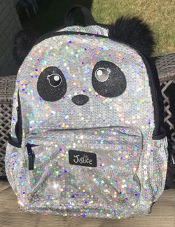 Justice Sparkle Panda Backpack