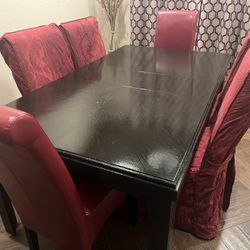 Dining Table With 6 Chairs