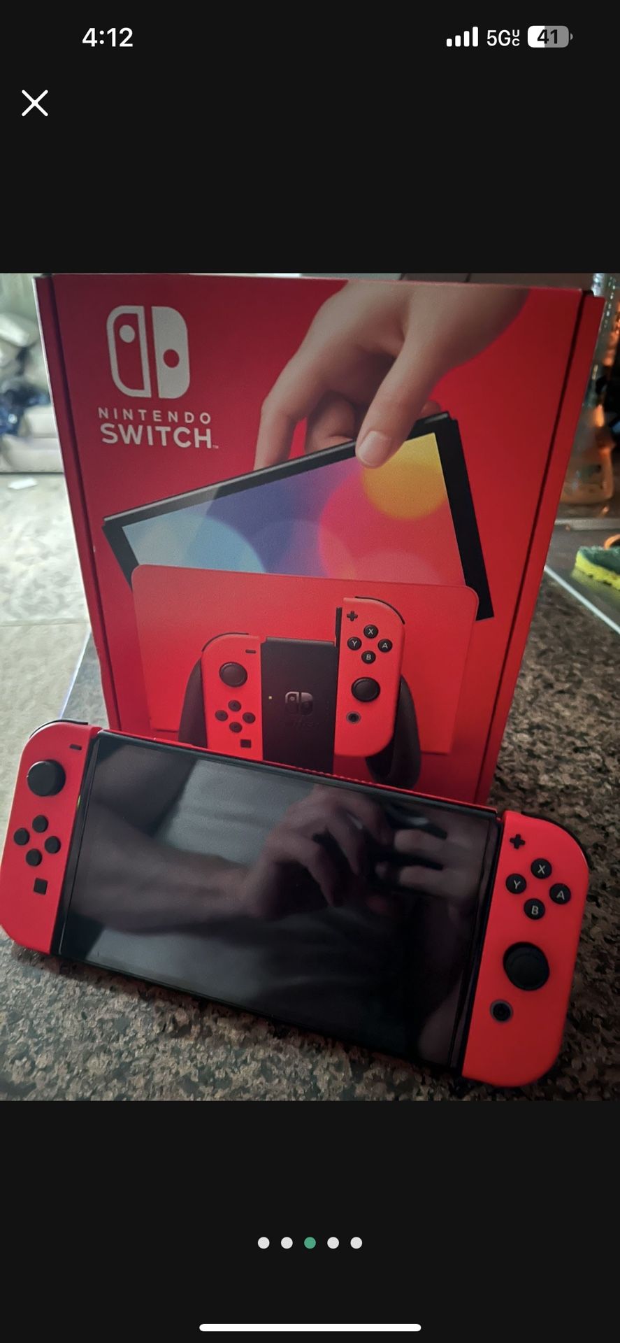 Nintendo Switch OLED MARIO EDITION