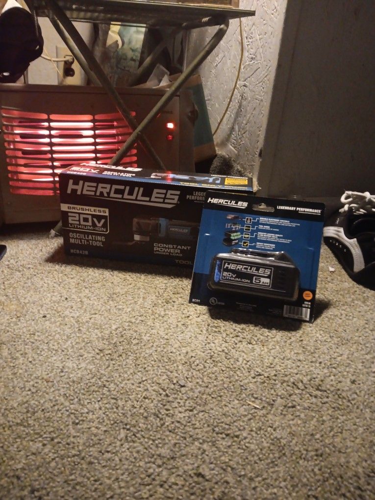 Hercules Oscillating Tool And Battery