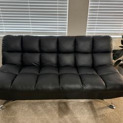 Black sofa bed