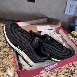 Nike Air Max 97 - Black/Cyber Neon - Size 12 - Authentic