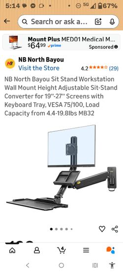 Wall Mount Workstation