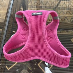 Voyager Step-in Air Dog Harness - Pink, Size large.