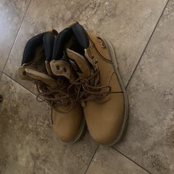 timmerland work boots size 9