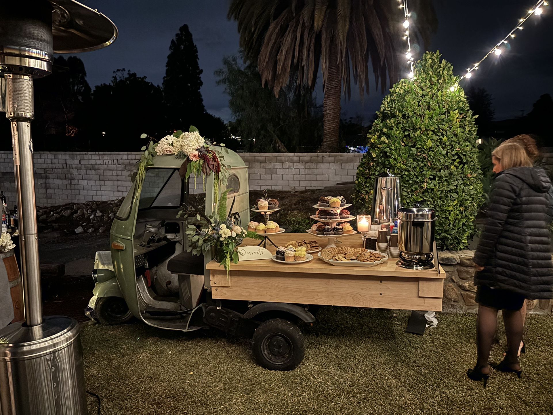 1971 Piaggio Ape Food Cart