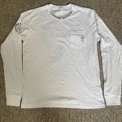 Multiple sizes | Chrome Hearts cross long sleeve shirt  