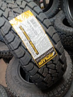 New set of tires aplus all terrain 275 70 18 lt