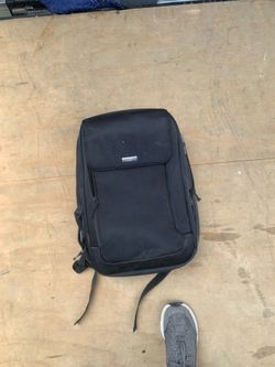 Kensington secure lock bag