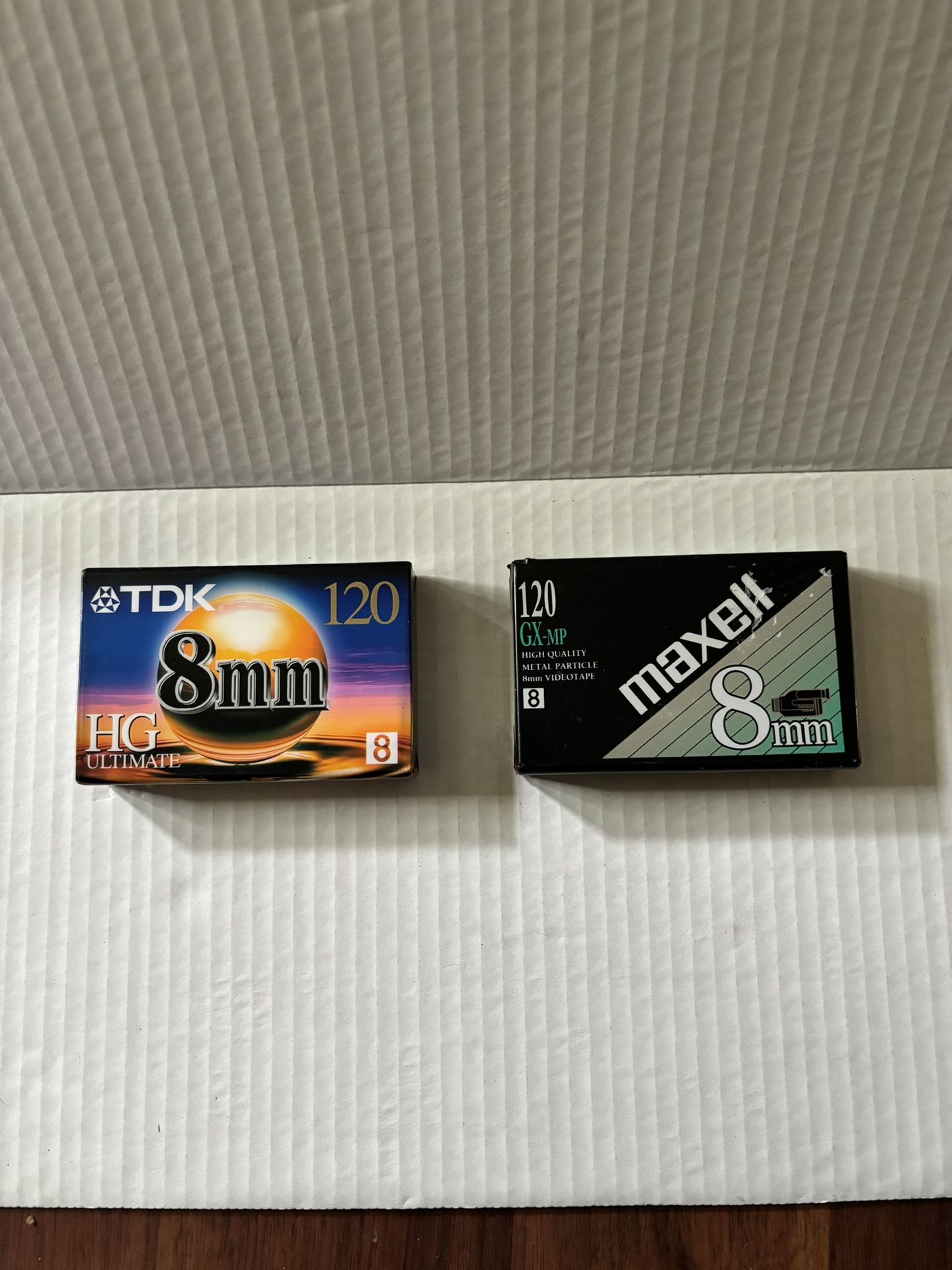 2 8mm Videotape Camcorder Cassettes