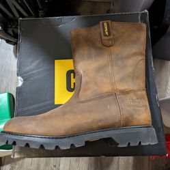 Cat  Steel Toe Work Boots Size 13