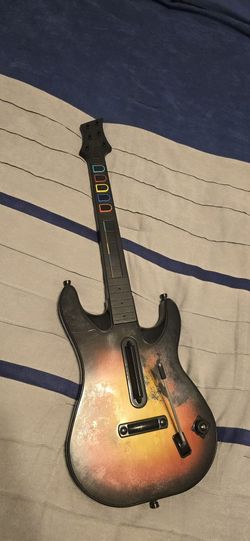 PS3 Classic Red Octane Guitar Hero World Tour Guitar