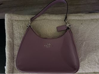 Purple coach bag
