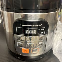 Hamilton Beach Digital Programmable Rice Cooker & Food Steamer