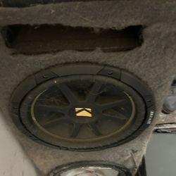 Subs In a Pre Made Box And Amplifier 