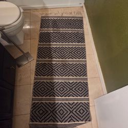 Rubber Rug . Smoke free Home