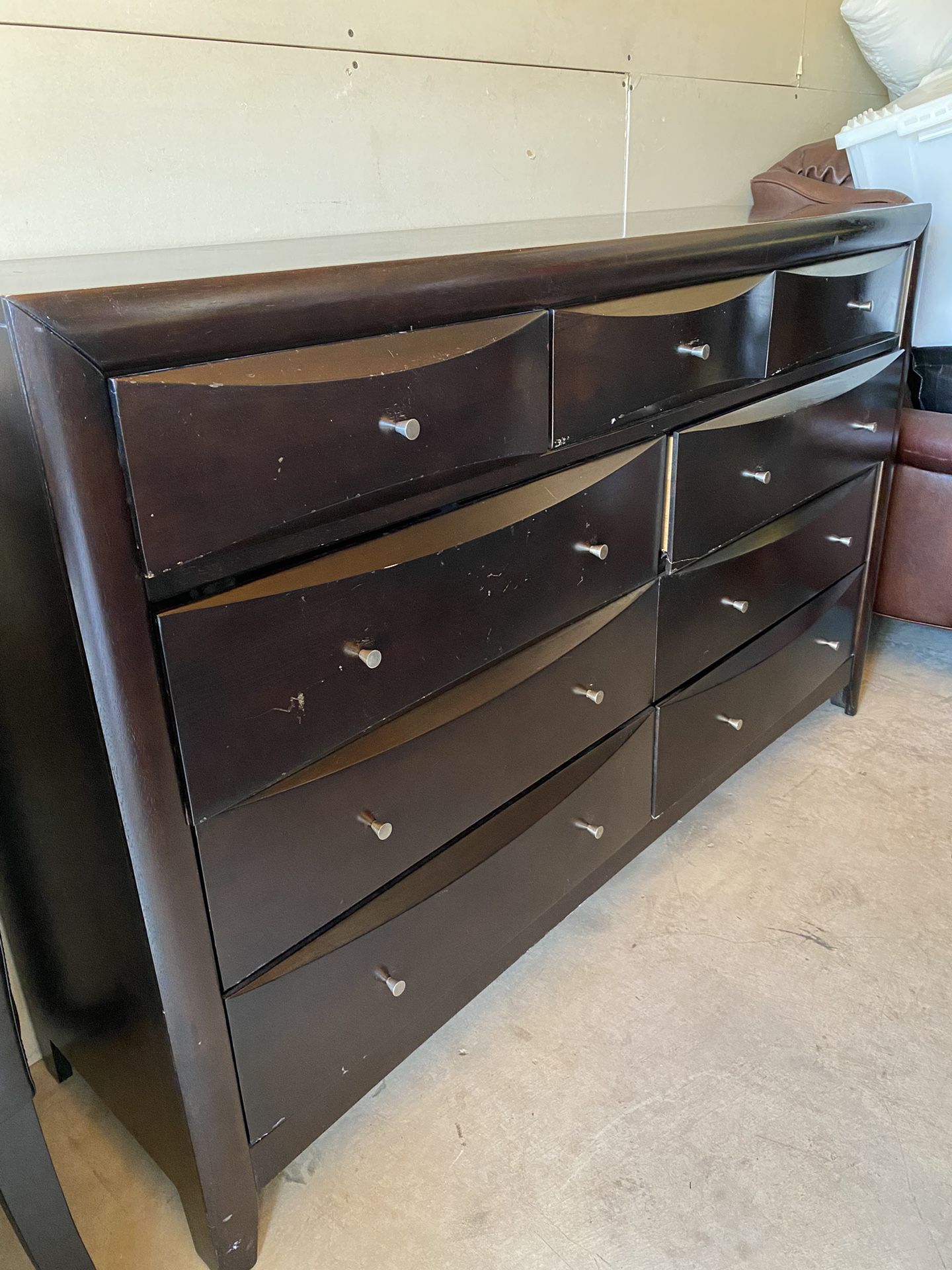 Dresser and Two Nightstands