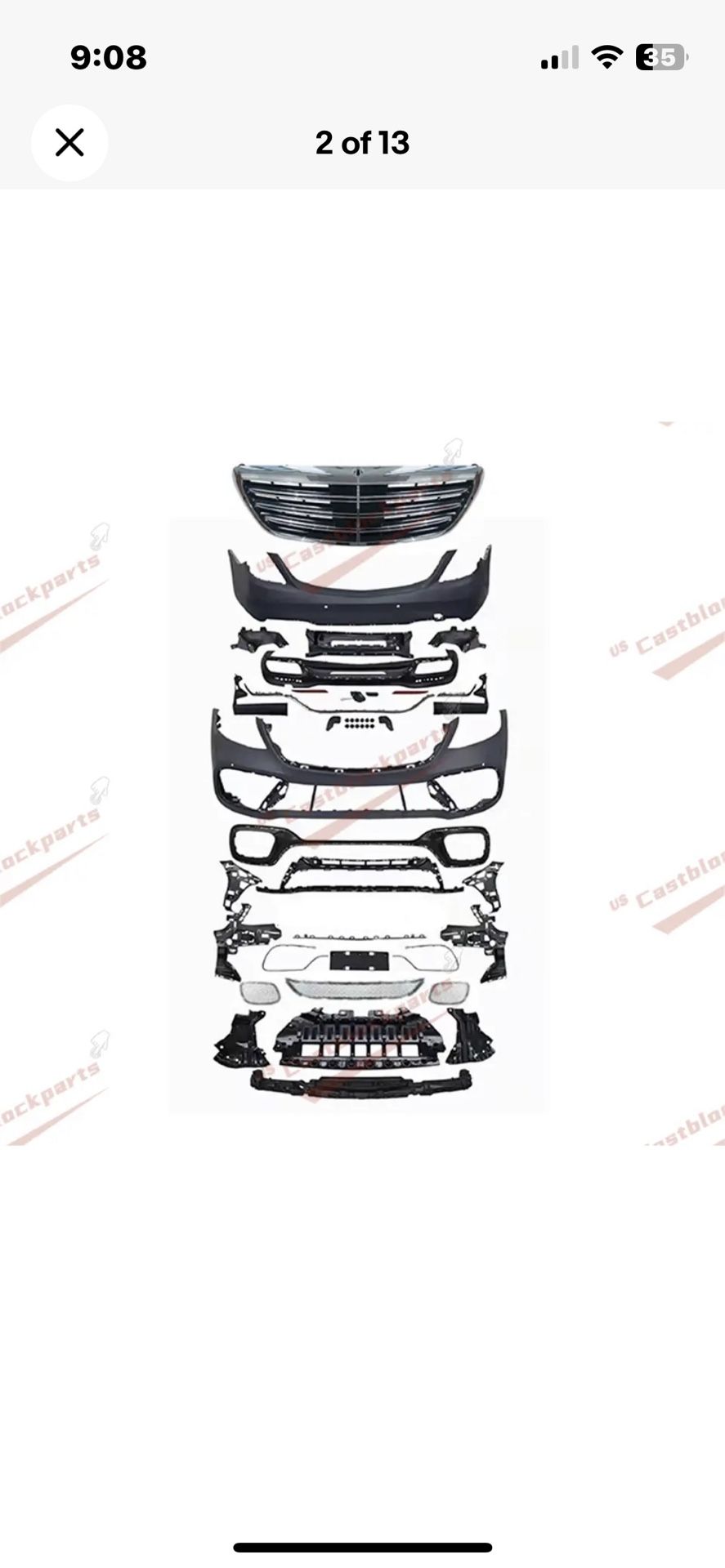 14’-17’ Mercedes Benz S65 18’+ AMG FULL FACELIFT KIT