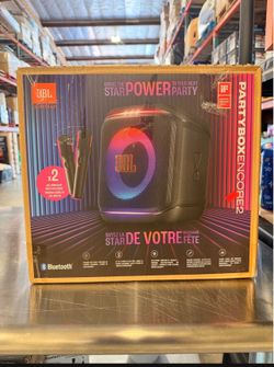 JBL PartyBox Encore 2 Bluetooth Karaoke Speaker Brand New In Box