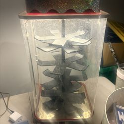 AWESOME ZIPPO LIGHTER ROTATING LIGHT UP DISPLAY CASE 40 LIGHTERS