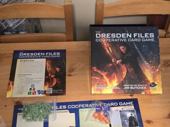 Dresden Files Cooperative Card Game | Out of Print | Complete Set | Great Condition