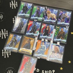 Tops Chrome Marvel Studios