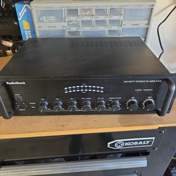 Radioshack 250 watt PA amp