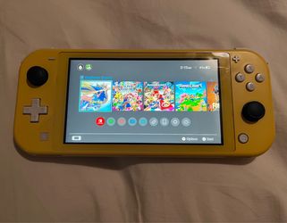 Switch lite w/ Hall effect joysticks