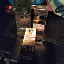 Oil Of Olay The Roc And Loreal Eye Creams