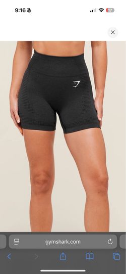 Gymshark Vital Seamless 2.0 Shorts - Black Marl