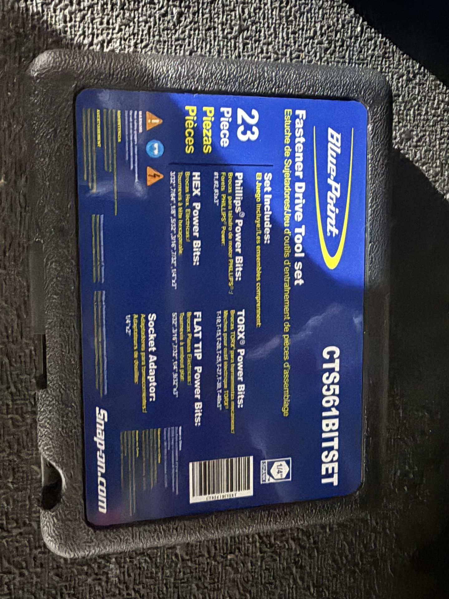 BLUEPOINT Drive Tool Set 