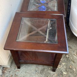 Wood End Tables