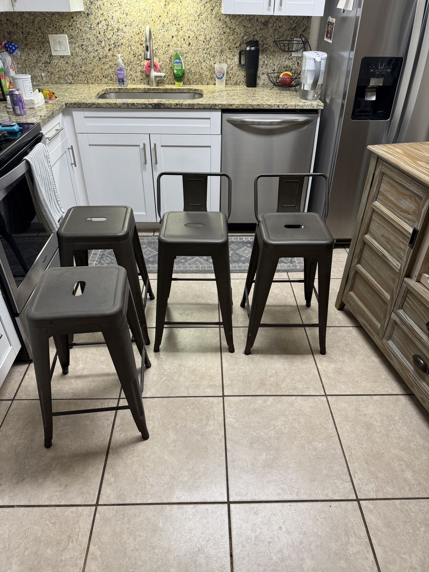Metal Bar Stools