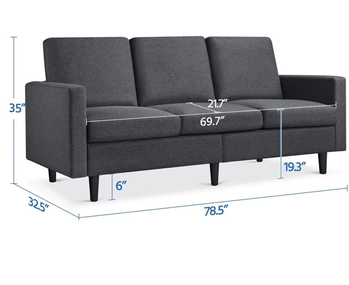 Gray Sofa Good Shape And Condition