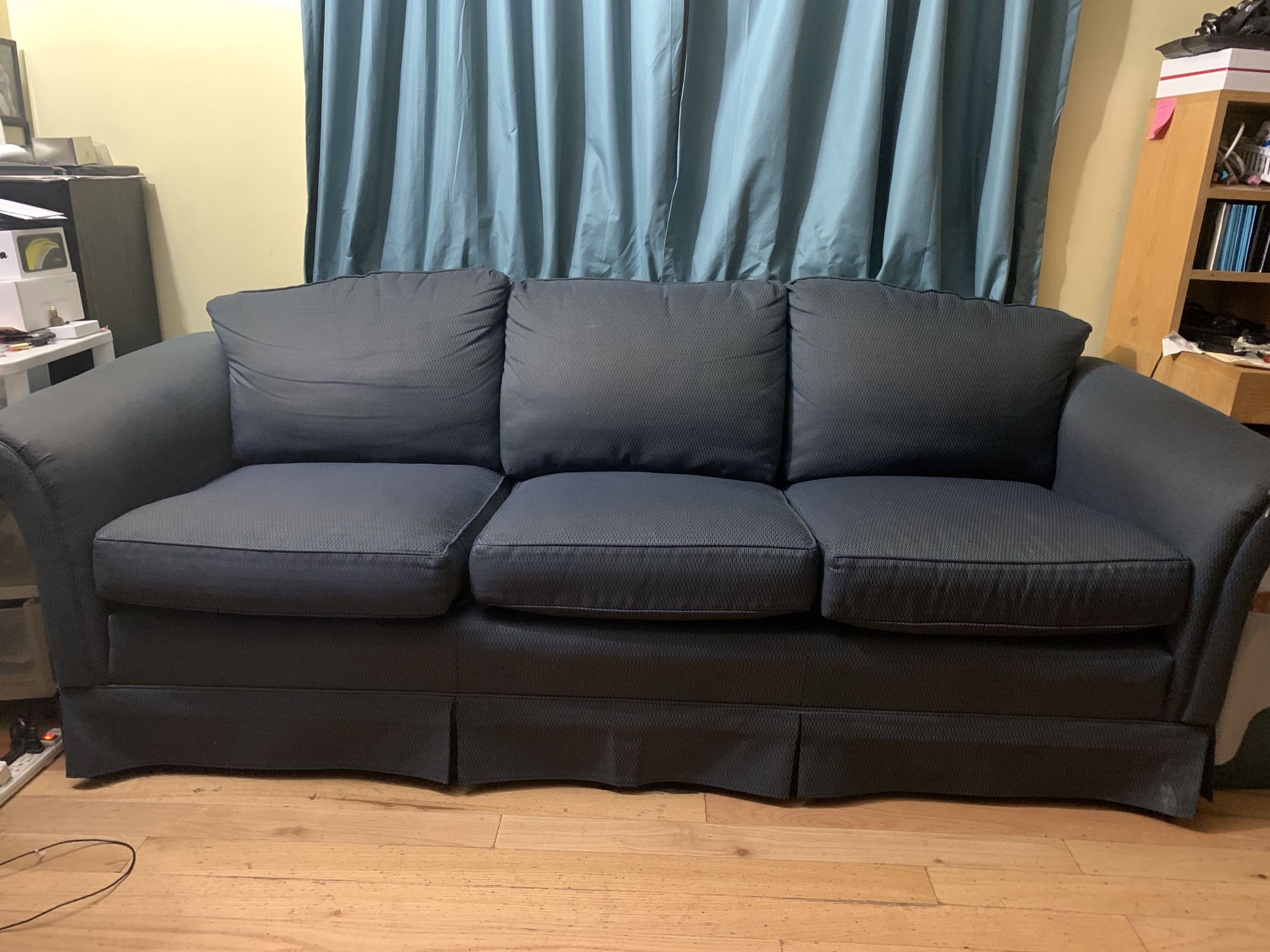 Dark Blue Couch 