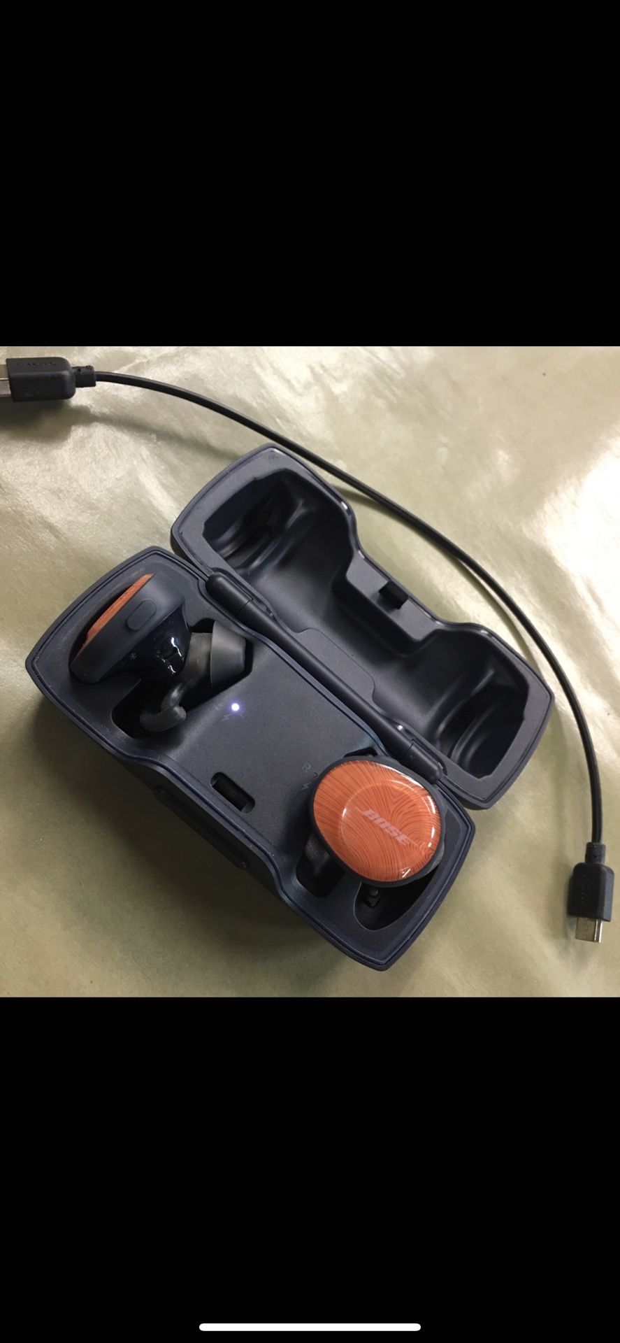 Bose Soundsport Free Truly Wireless Earbuds With Charging Case - Orange