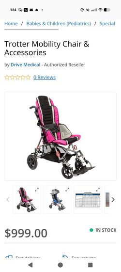 Trotter mobility chair
