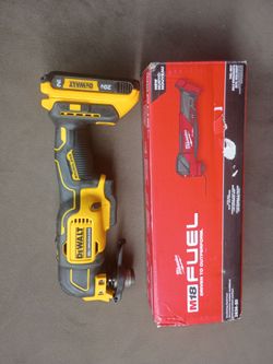 Milwaukee & DeWalt multi tools