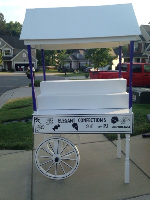 Candy Cart for sale. Used for weddings for Sale in Charlotte, NC OfferUp