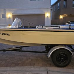 1960 Glasspar Boat With New Motor